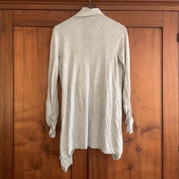 INC Grey Open Cardigan Sweater - Picture 3 of 3